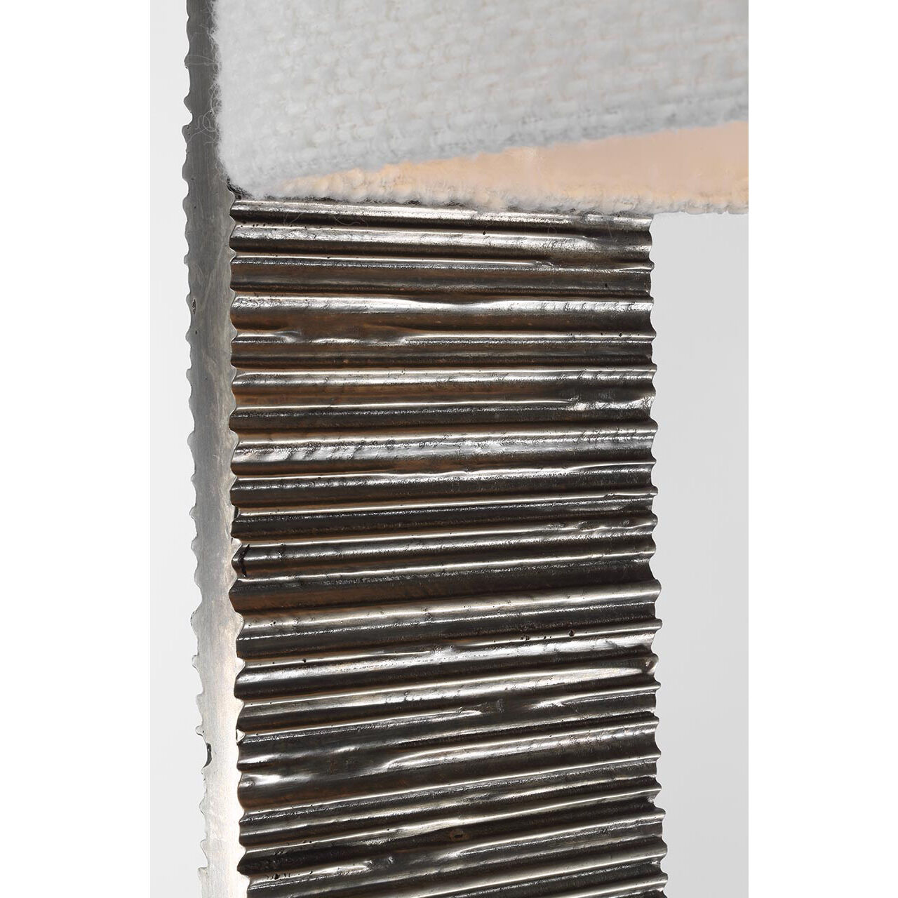 Anne-Marie Barton Fumar 54.75 inch 8.00 watt Ridged Graphite Statement Floor Lamp Portable Light