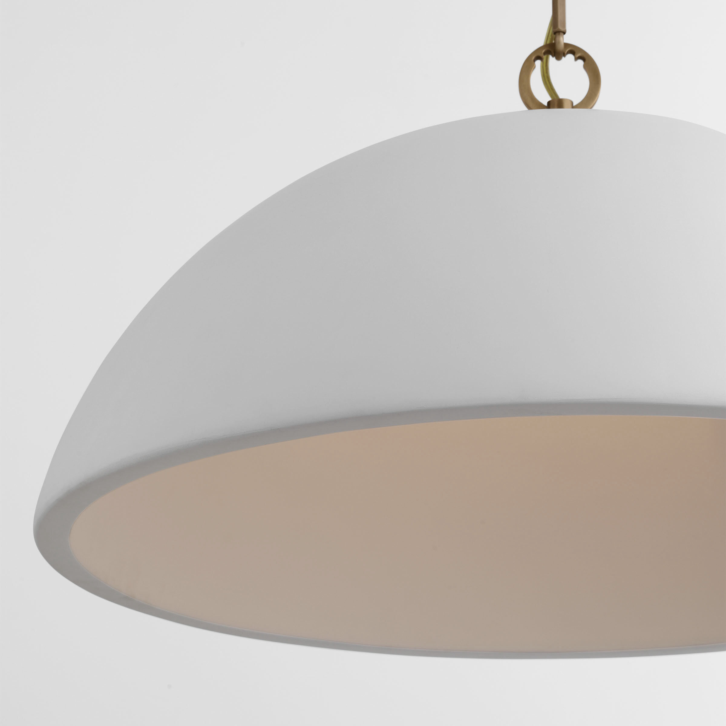 Suzanne Kasler Elliot LED 23 inch Matte White Pendant Ceiling Light, Extra Large