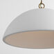 Suzanne Kasler Elliot LED 23 inch Matte White Pendant Ceiling Light, Extra Large