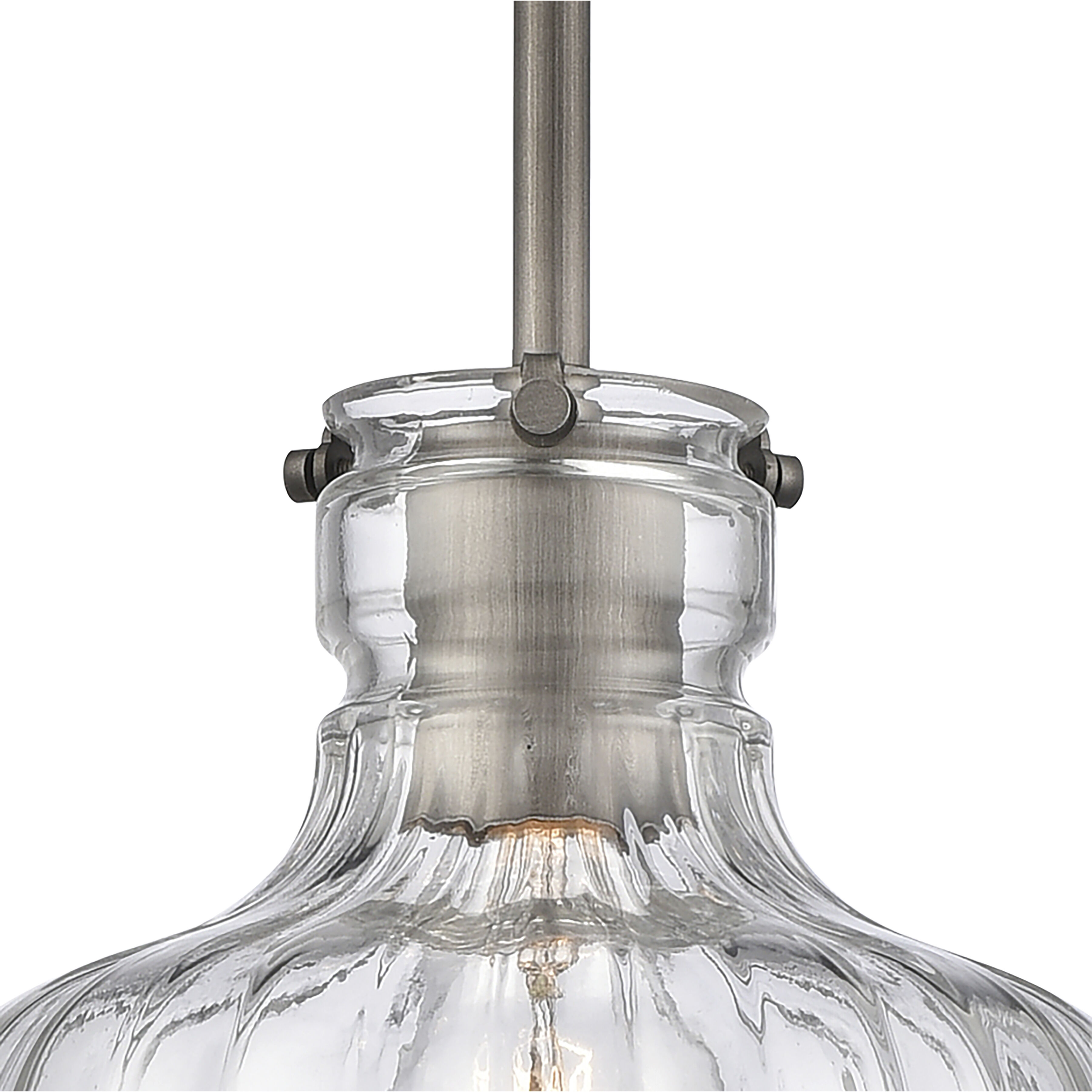 Elk Home 67905/1 Orinoco 1 Light 8 inch Weathered Zinc Mini
