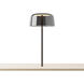 Yurei 14 inch 14.00 watt Matte Black Co-Working Lamp Portable Light in Acrylic Dark Gray