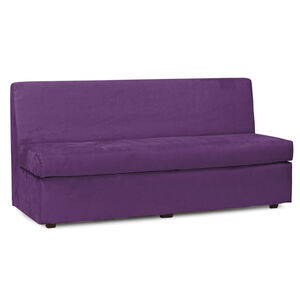 Slipper Bella Eggplant Sofa Replacement Cover, Sofa Not Included