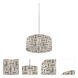 Modello 6 Light 23 inch Chrome Foyer Light Ceiling Light