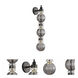 Avra 3 Light 7 inch Black Wall Sconce Wall Light