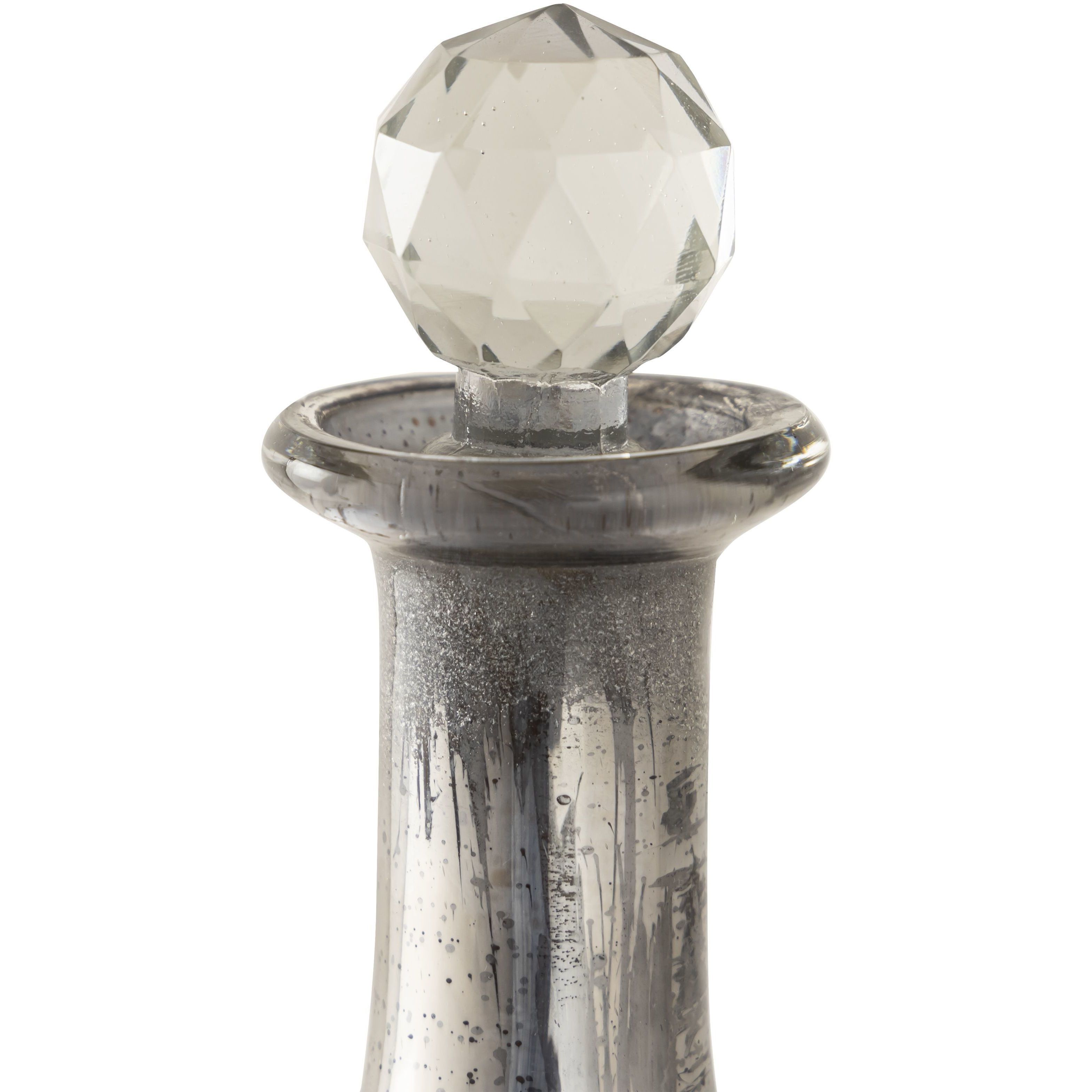 Kemal Antique Silver with Gold Bottle, Set of 3