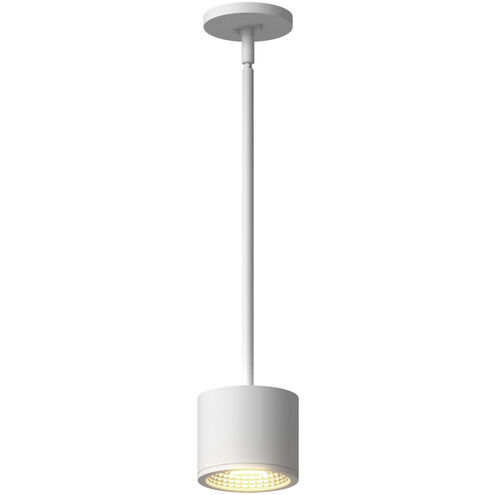 Nordic LED 5 inch White Exterior Pendant