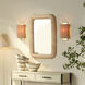 Confetti 1 Light 8.25 inch Brushed Brass Wall Sconce Wall Light, Inline