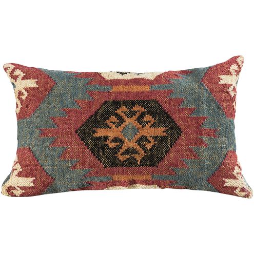 Appalachia 26 X 0.42 inch Rust with Brown Pillow, Cover Only