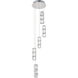 Polaris LED 12 inch Chrome Pendant Ceiling Light