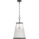 Providence 1 Light 19.5 inch Matte Black Pendant Ceiling Light