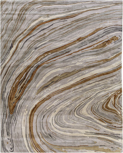 Kavita 120 X 96 inch Charcoal Rug in 8 x 10, Rectangle