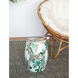 Ceramic Jungle 17.9 inch Multi Color Stool
