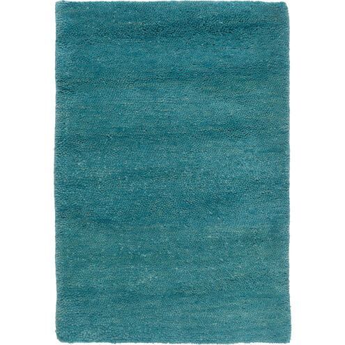 Cotswald 36 X 24 inch Teal Rug