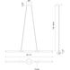 Akari LED 49.5 inch Black Linear Pendant Ceiling Light