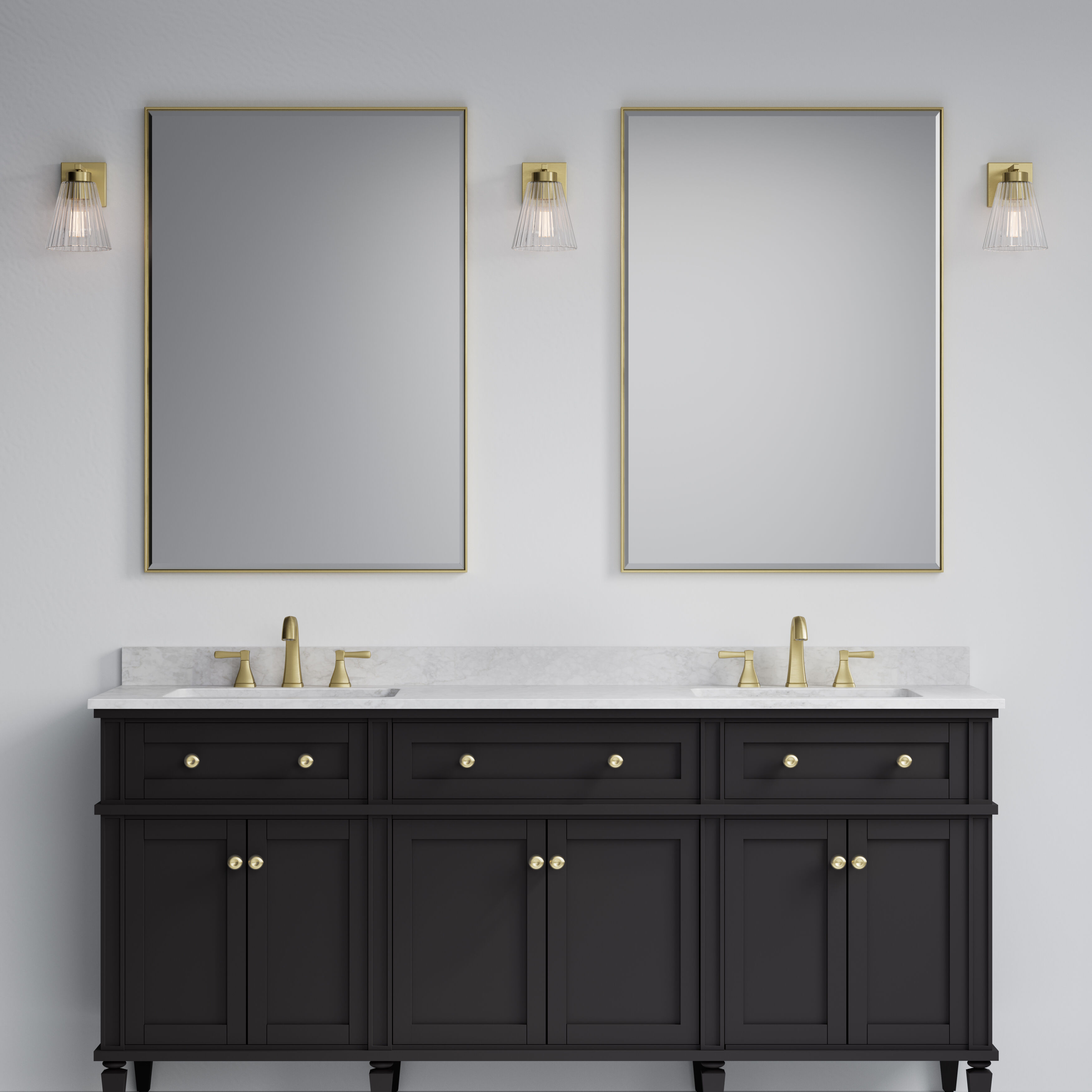 Riville 1 Light 5.75 inch Vintage Brass Wall Sconce Wall Light