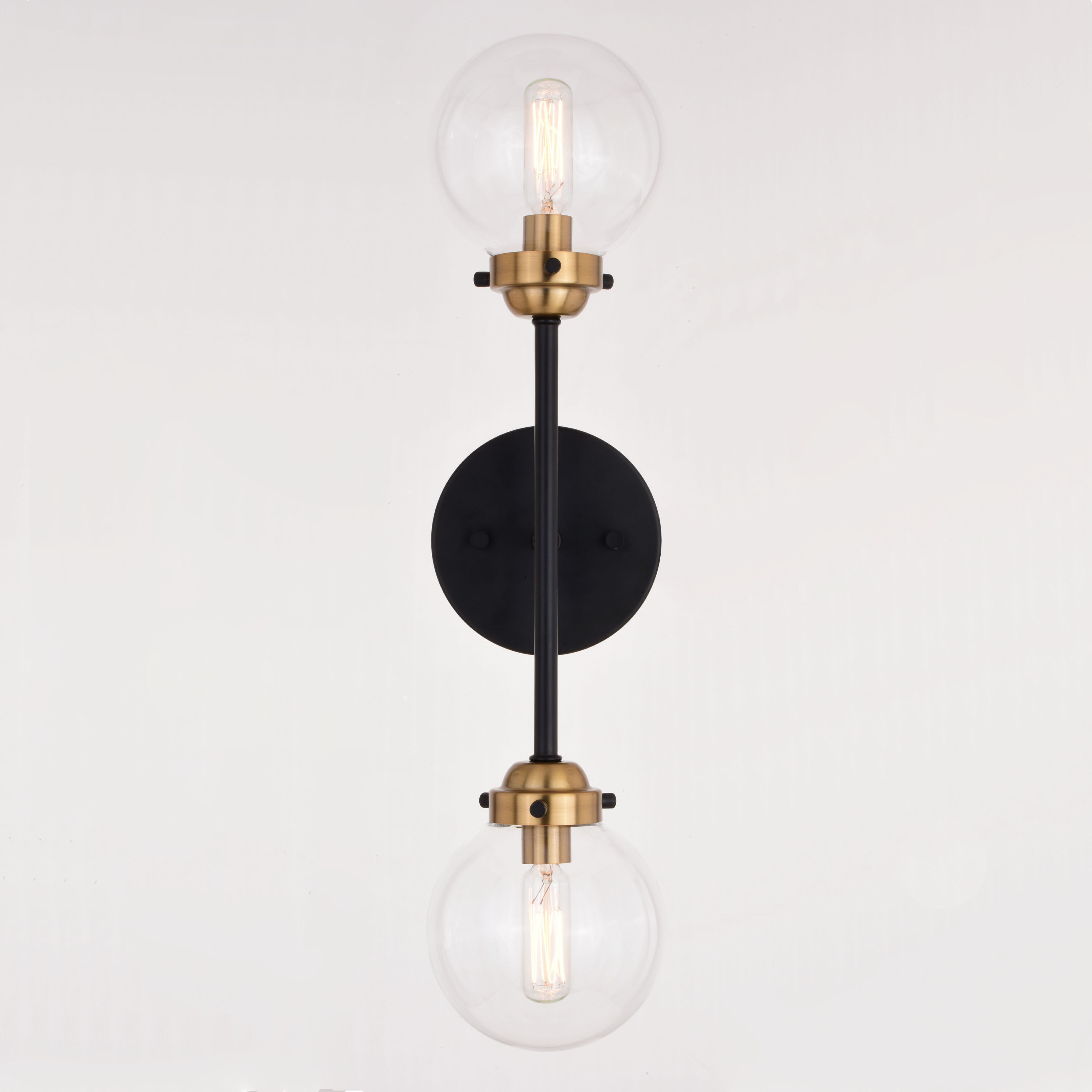 Orbit LED 5 inch Muted Brass and Oil Rubbed Bronze Wall Light in 2