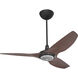 Haiku 52 inch Black with Cocoa Bamboo Blades Ceiling Fan