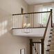 Replay 4 Light 18 inch Brushed Nickel Pendant Ceiling Light