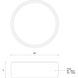 Savile LED 6 inch Black Flush Mount Ceiling Light