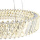 Alya LED 16.69 inch Polished Nickel Chandelier Ceiling Light