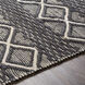Santa Barbara 108 X 72 inch Black Rug in 6 X 9, Rectangle