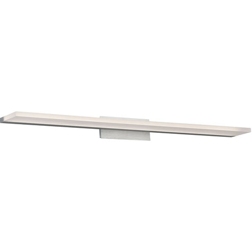 Level LED 37 inch Brushed Aluminum Bath Vanity & Wall Light, dweLED