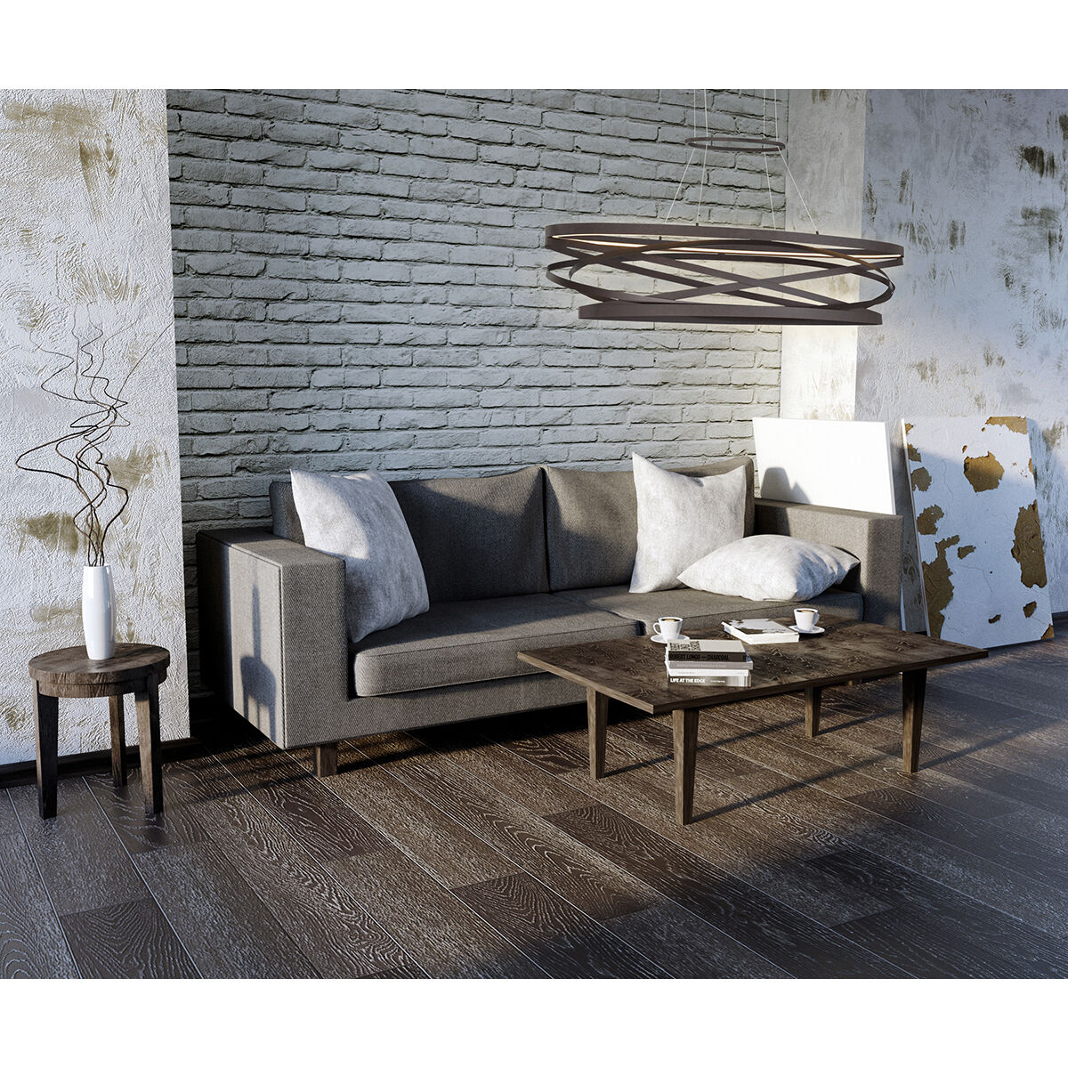 Avita LED 24 inch Oil Rubbed Bronze Chandelier Ceiling Light, Large 