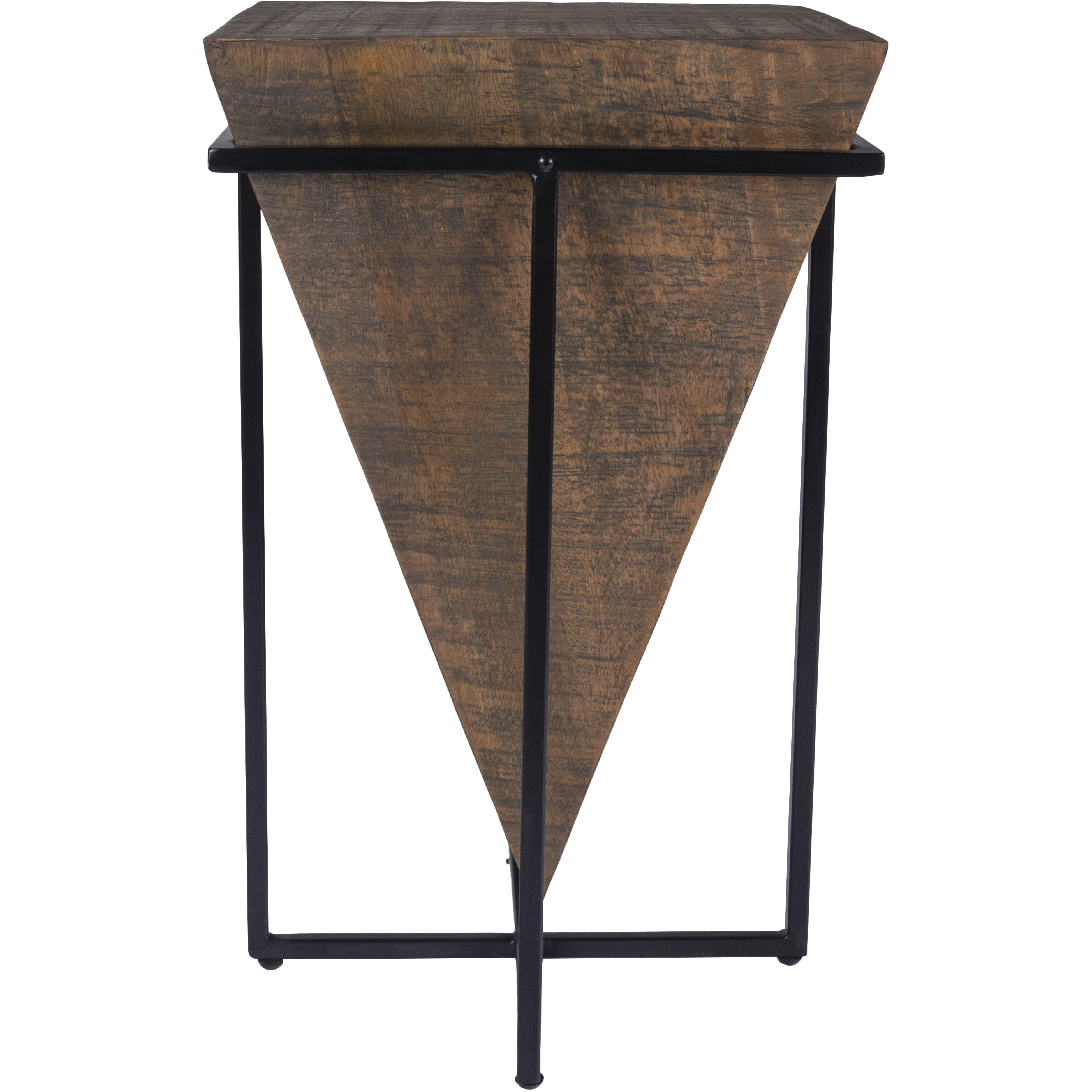 Gulnaria Wood & Metal End or Side Table