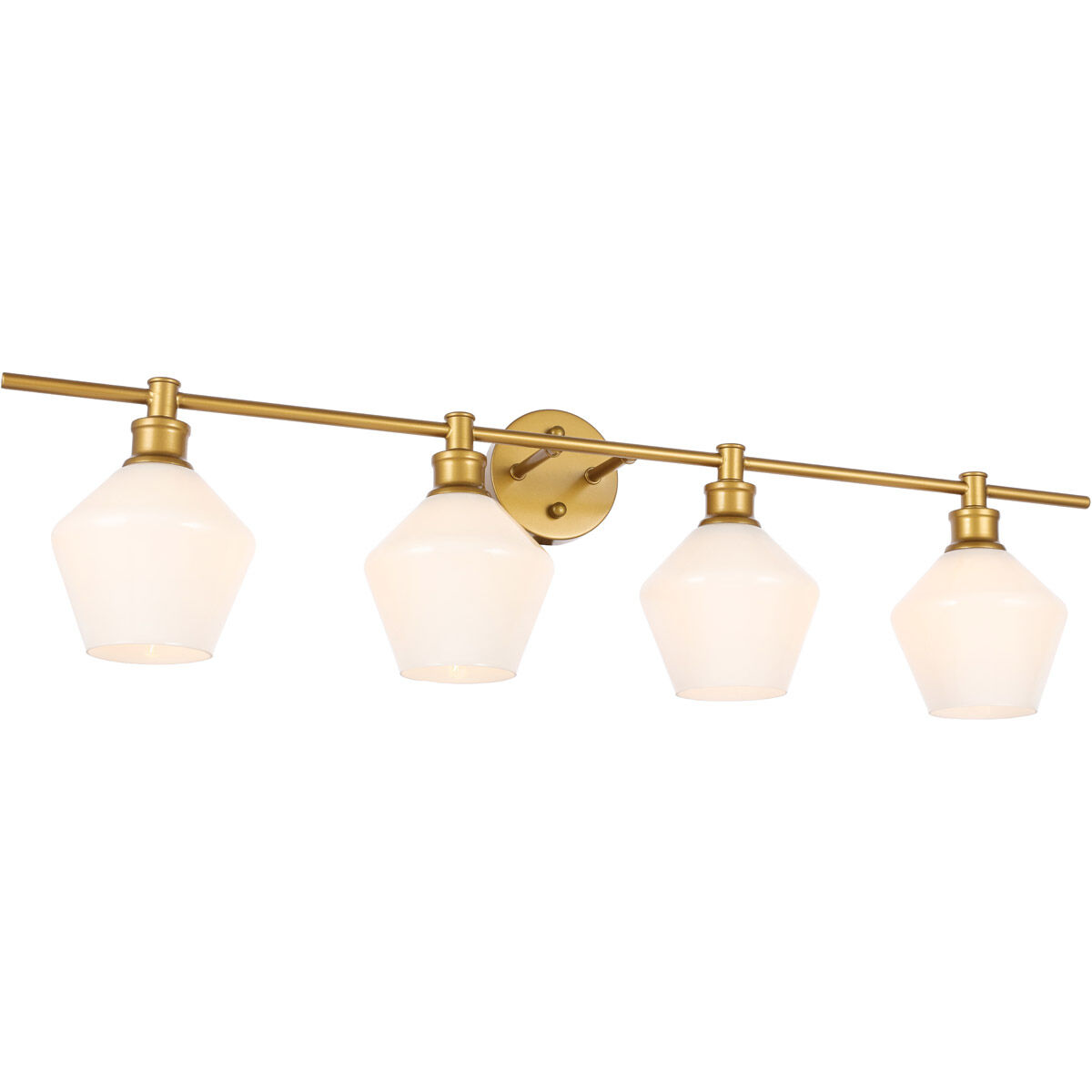 Gene 4 Light 38 inch Brass Wall sconce Wall Light
