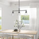 Malta Island Light Ceiling Light in Matte Black