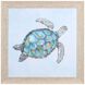 Waterside Collection Blue Framed Art