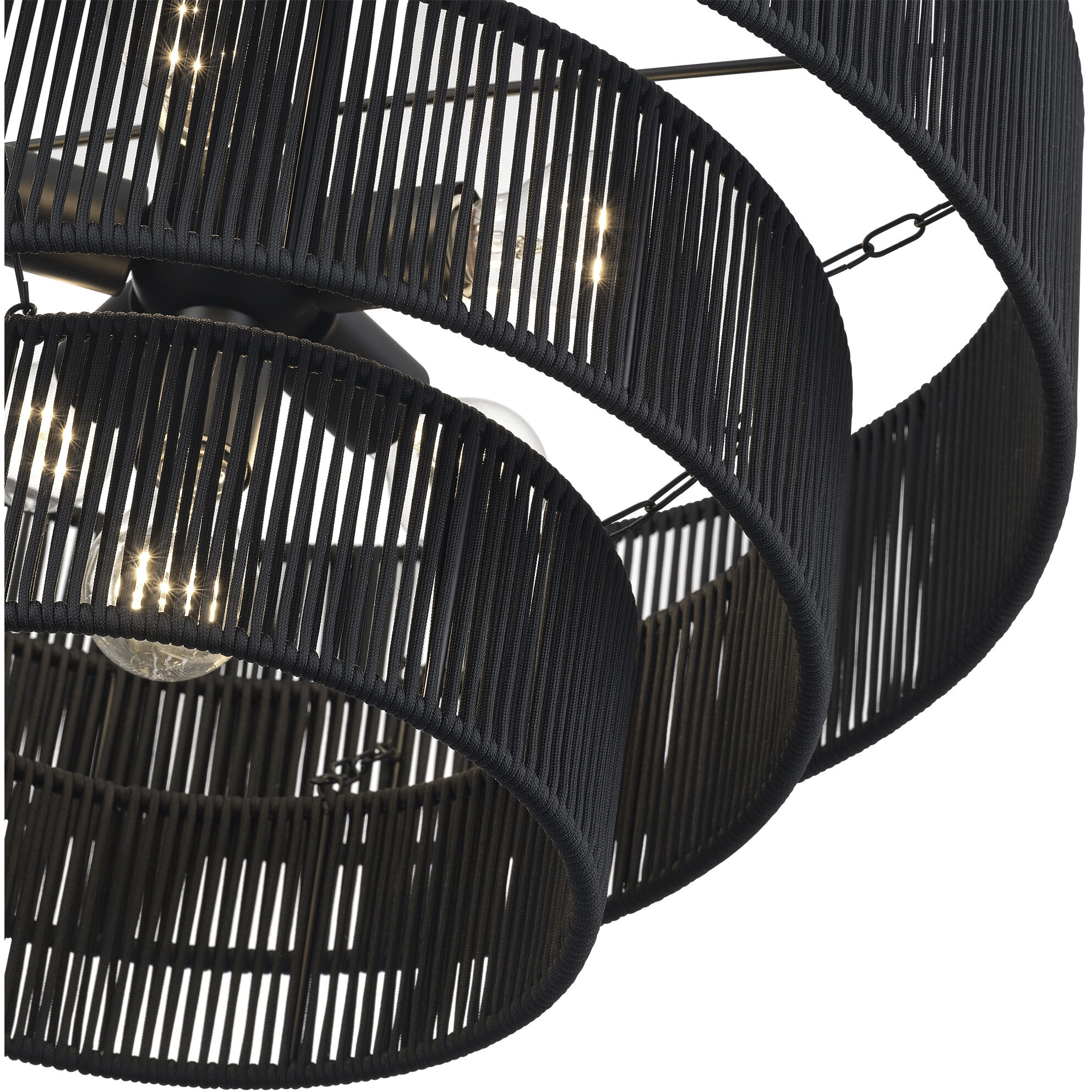 Acordia 6 Light 23 inch Black Pendant Chandelier Ceiling Light