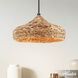 Cambria 1 Light 18 inch Matte Black Pendant Ceiling Light, Large
