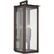 Hunt 4 Light 29 inch Oiled Bronze Outdoor Wall Mount in Incandescent