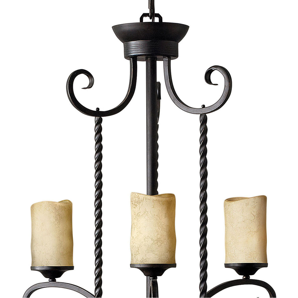 Casa 18 Light 56 inch Olde Black Indoor Chandelier Ceiling Light
