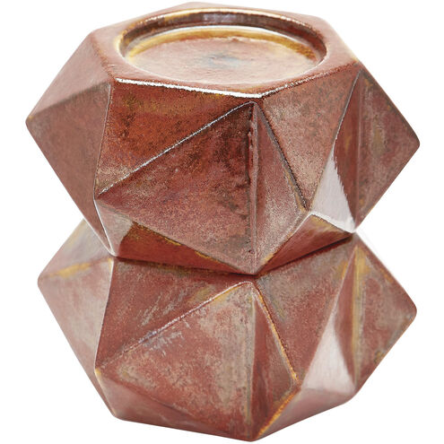 Starred 7.3 X 3.5 inch Candleholder