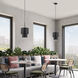 Zolana 1 Light 8.5 inch Black Mini Pendant Ceiling Light