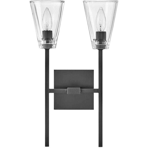 Auden 2 Light 11 inch Black Oxide Vanity Light Wall Light
