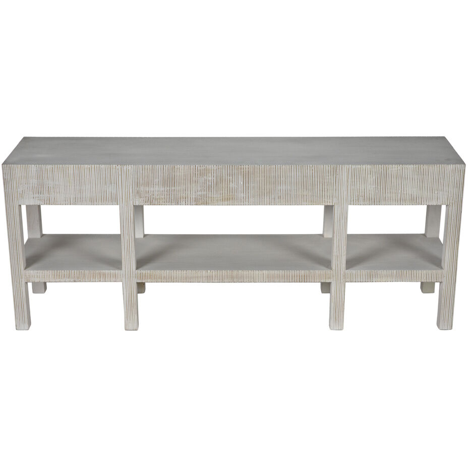 Conrad 81 X 20 inch White Wash Console