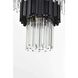 Willow 27 Light 40 inch Black Chandelier Ceiling Light