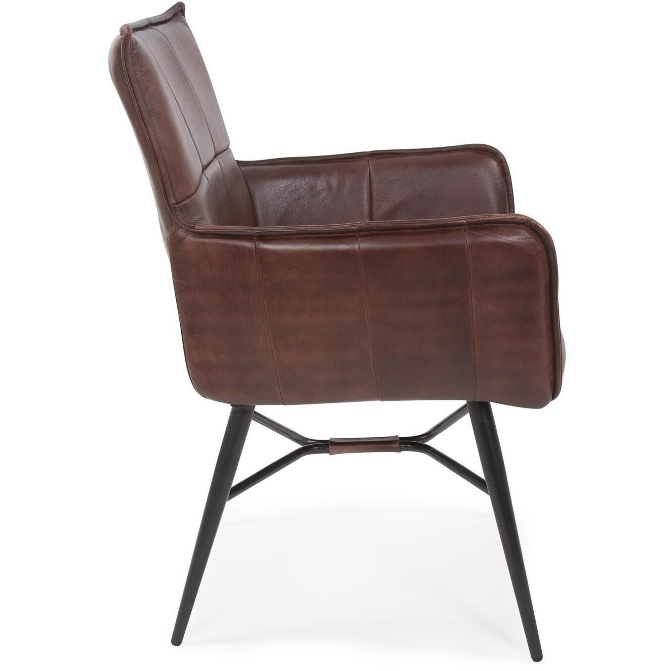 Lucca Cognac Chair