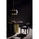 Demetrius 4 Light 24 inch Antique Brass Pendant Ceiling Light