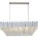 Canada LED 12.3 inch Chrome Chandelier Ceiling Light