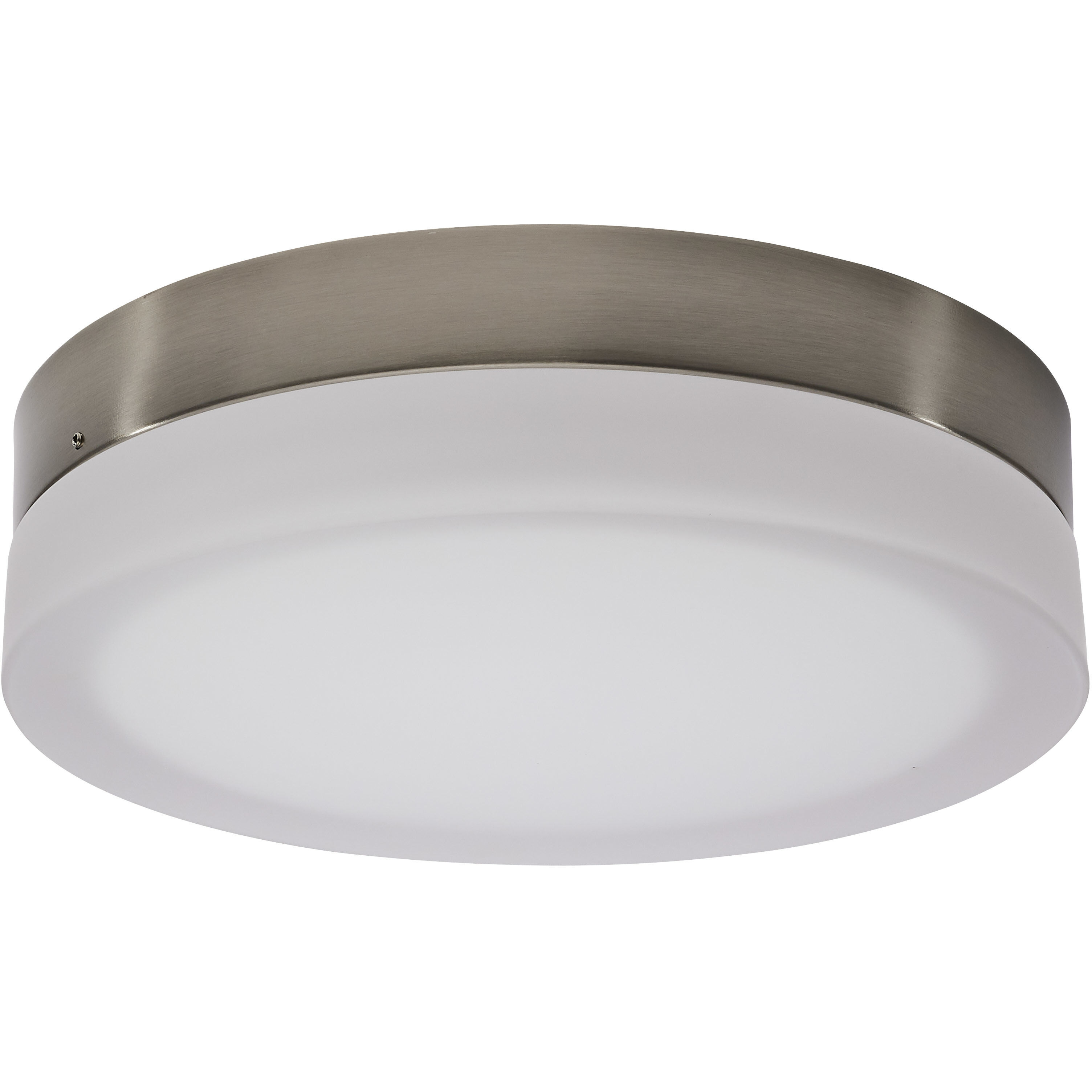 Pi LED 11 inch Brushed Nickel LED Flush Mount Ceiling Light