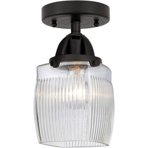 Nouveau 2 Colton LED 6 inch Matte Black Semi-Flush Mount Ceiling Light