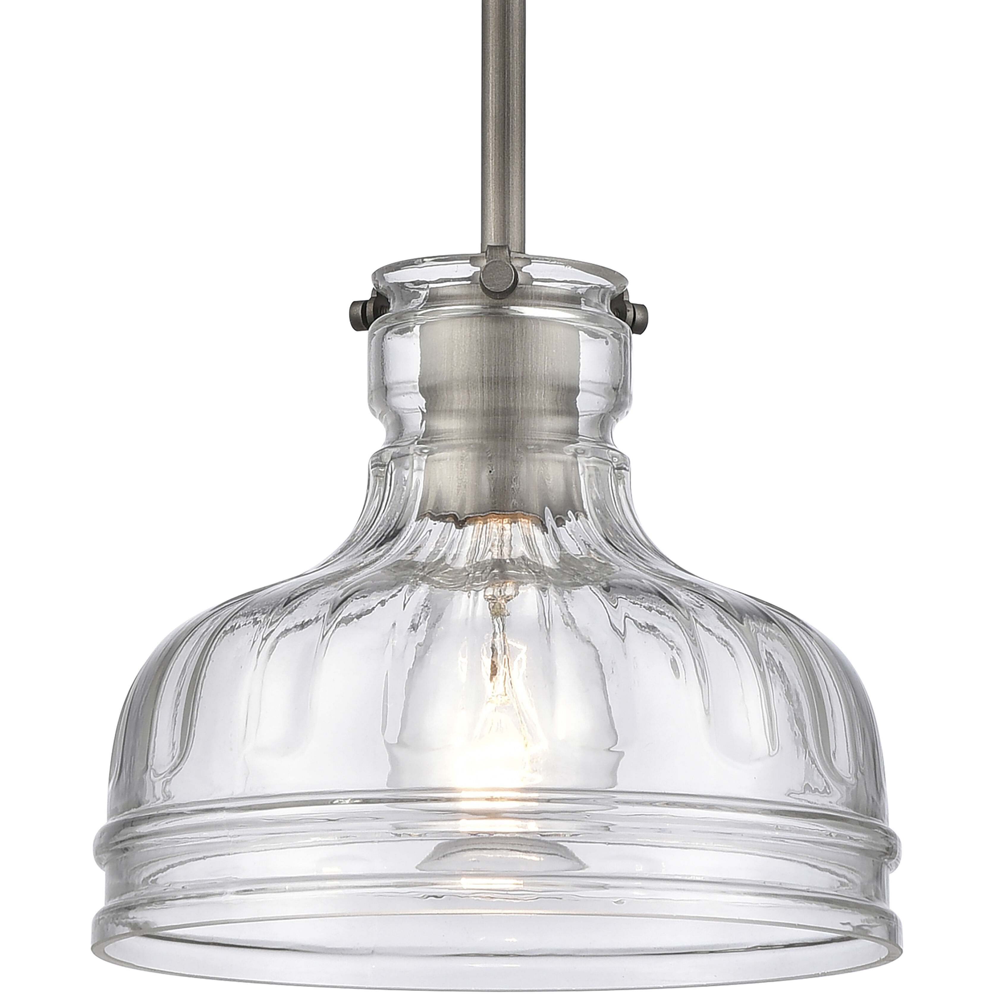 Orinoco 1 Light 8 inch Weathered Zinc Mini Pendant Ceiling Light