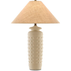 Sonoran 28 inch 150.00 watt Sand/Brass Table Lamp Portable Light