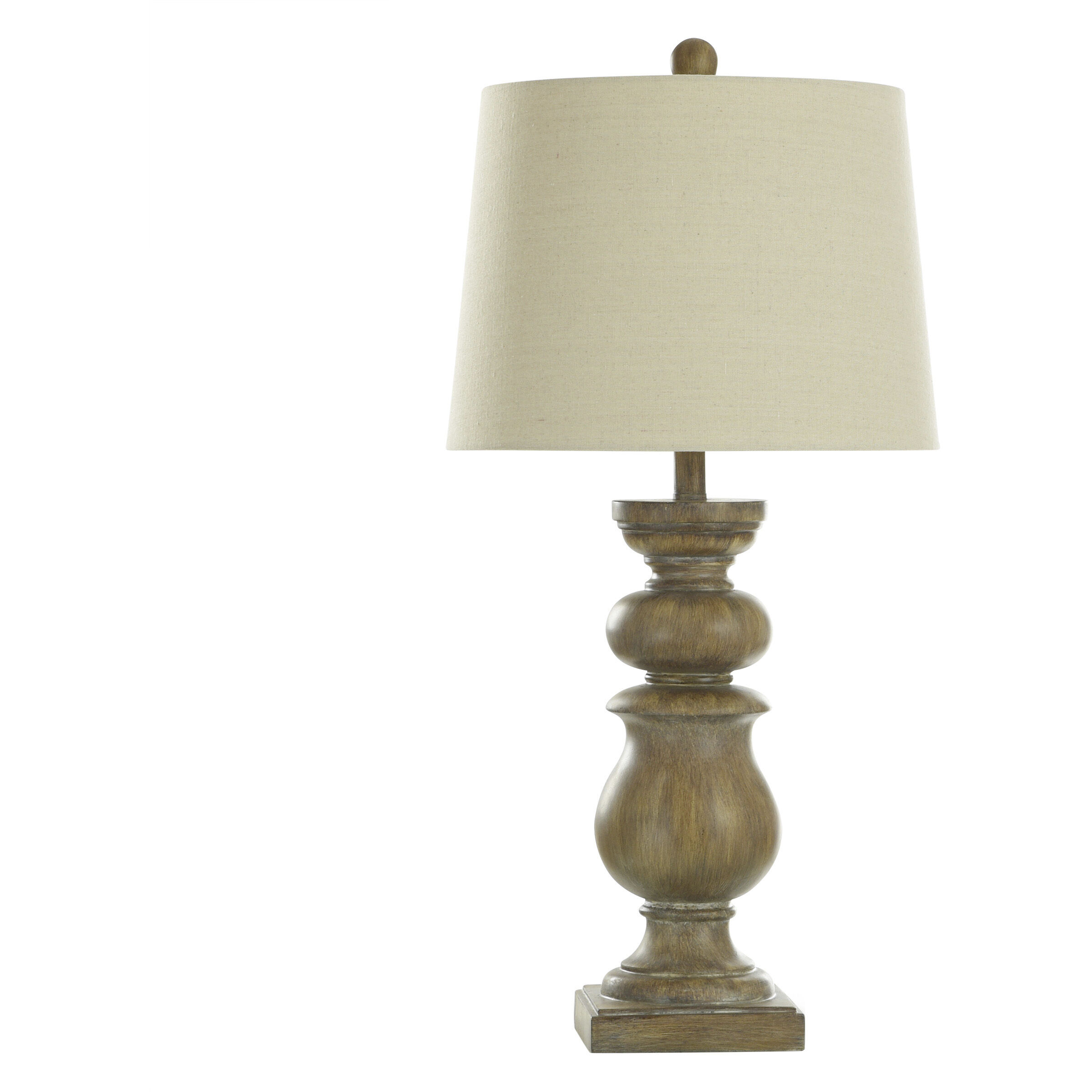 Faux wood lamp 2025