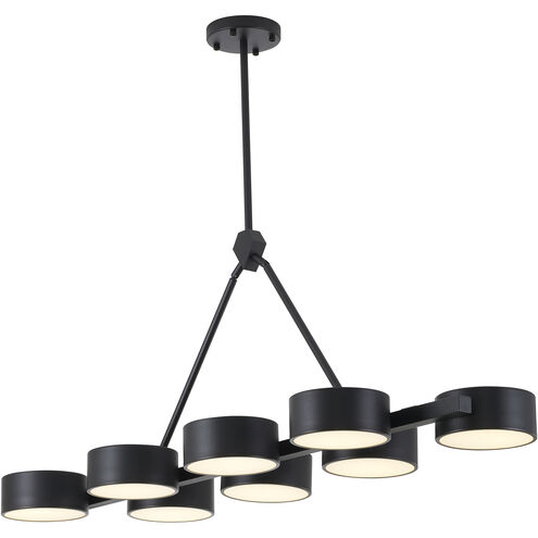 Canada LED 15 inch Black LED Chandelier Ceiling Light