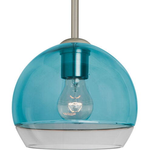 Ally 8 1 Light Satin Nickel Stem Pendant Ceiling Light